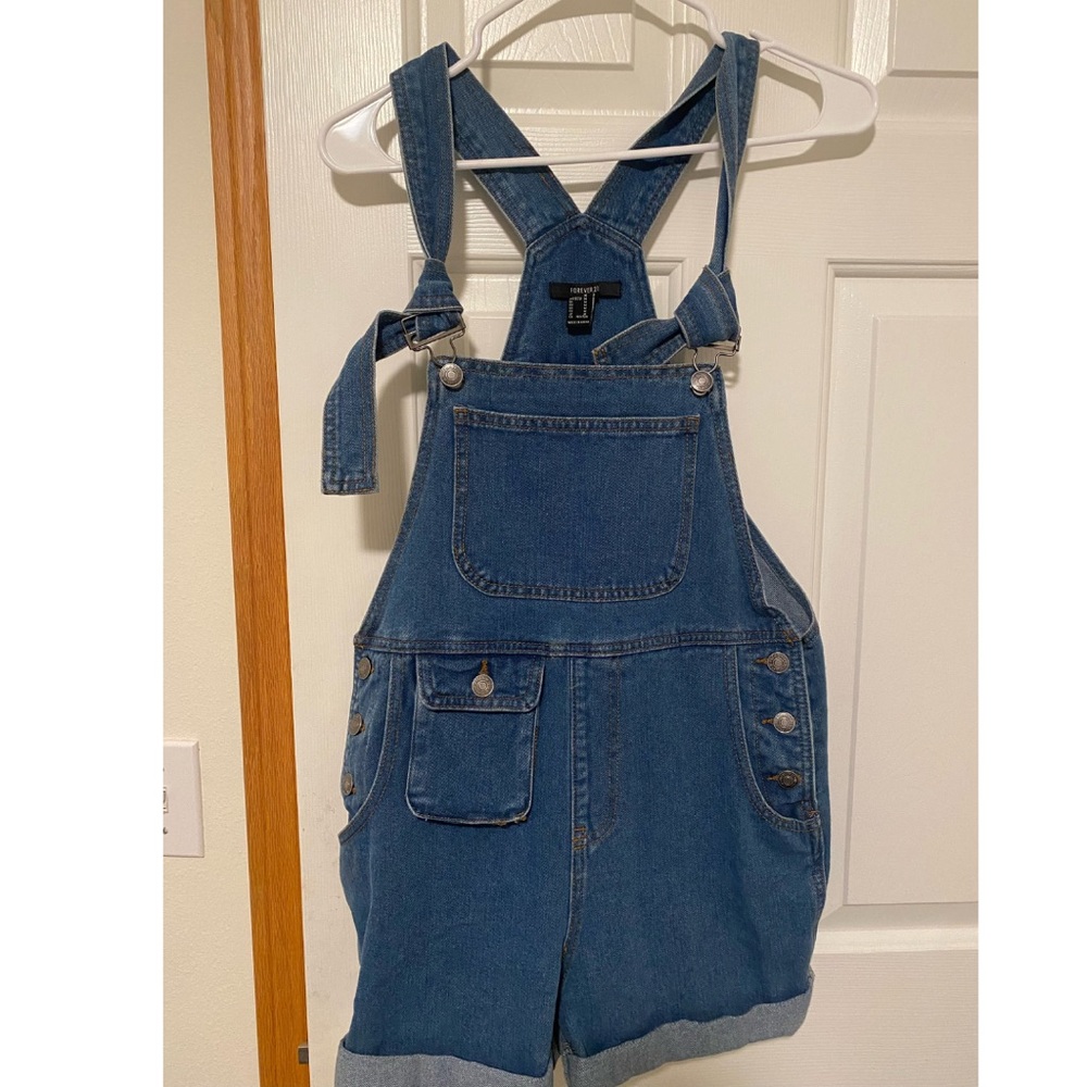 Denim Overalls
